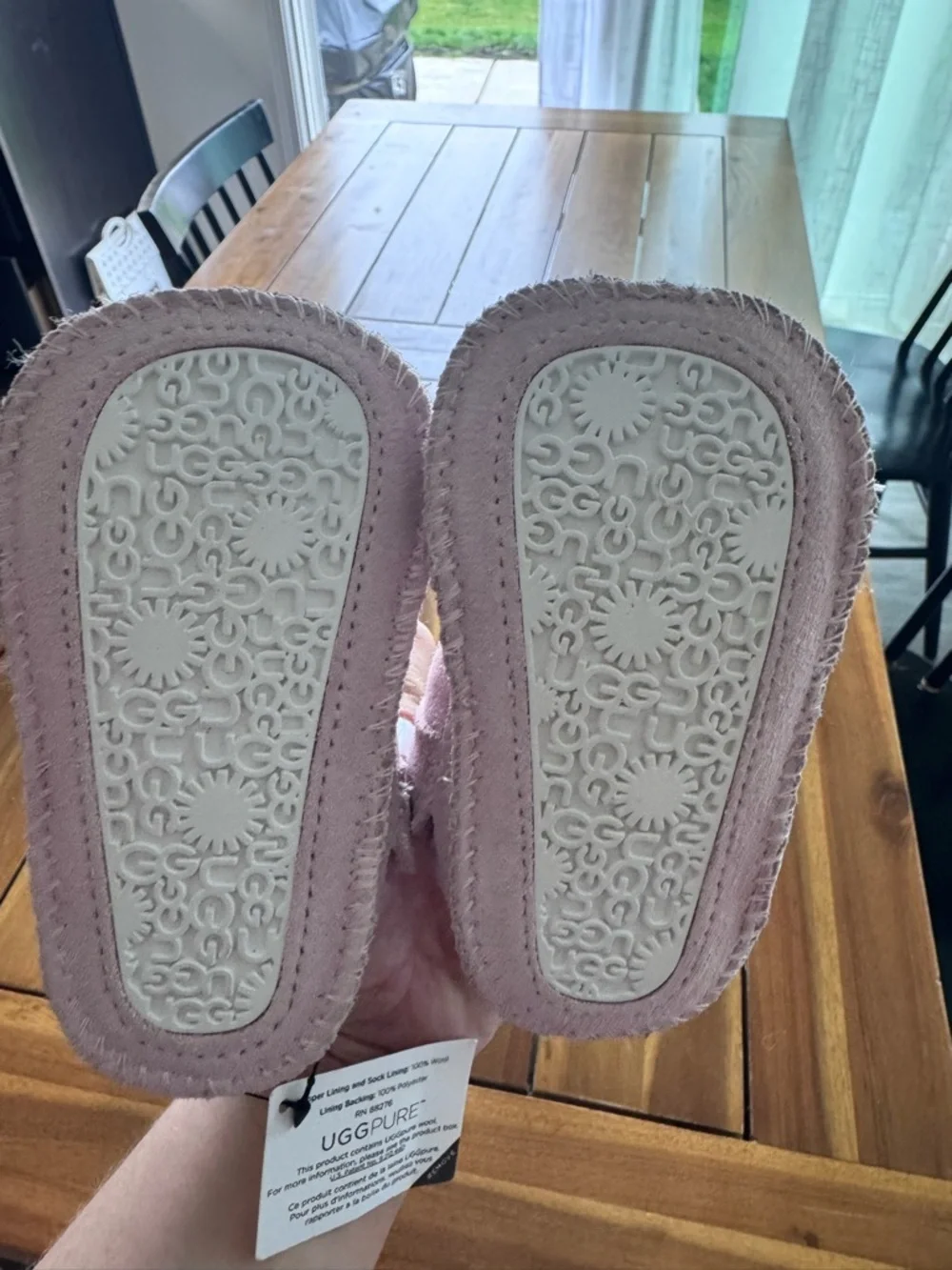 NWT UGG Baby Baby Neumel Pink Size 02/03